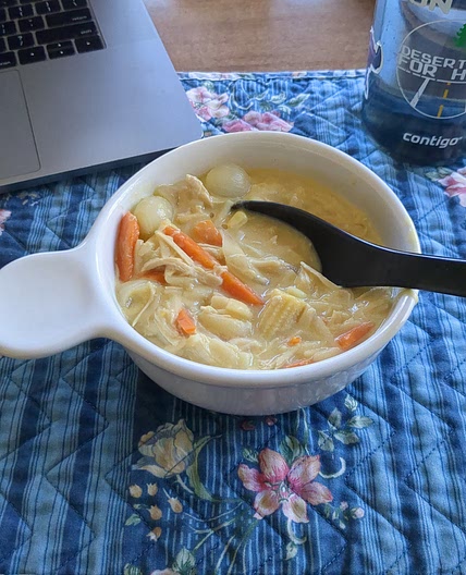 Greek Lemon Chicken Soup (w/ Orzo)