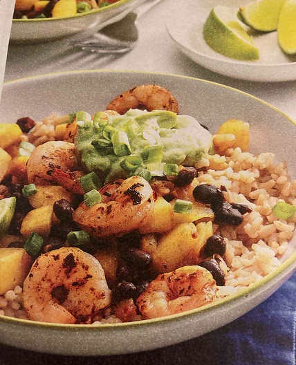 Caribbean Shrimp & Rice Bowl