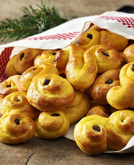 Classic Swedish Saffron Buns (Lussebullar)