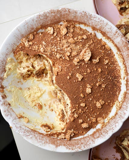 ITALIANO - Tiramisù con mele caramellate, cannella e amaretto