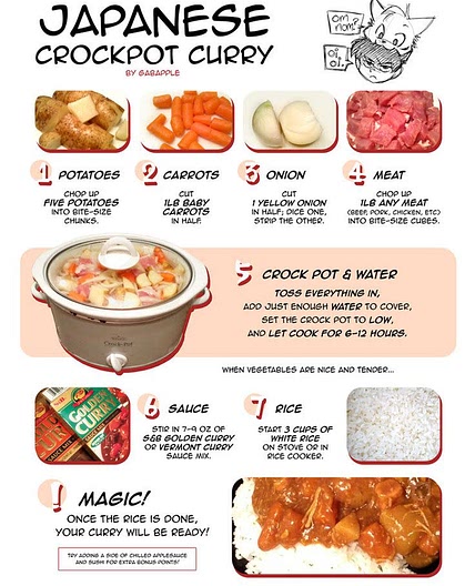 Japanese crockpot curry