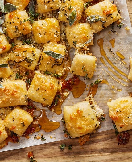 Parmesan Bread Bites Recipe.