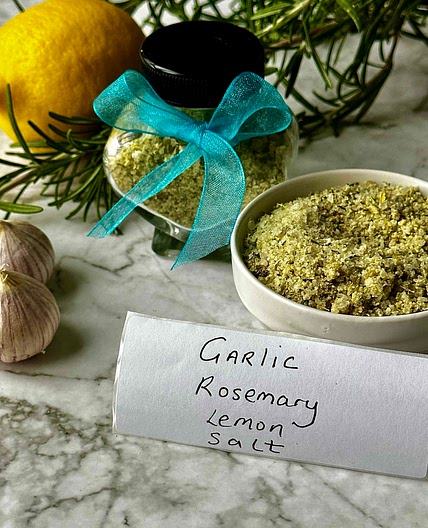 Garlic Rosemary Lemon Salt