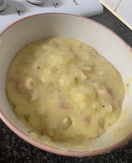 Loaded potato soup