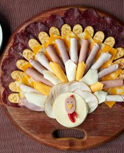 Turkey Cold Cut and Cheese Platter