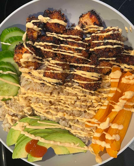 salmon bites
