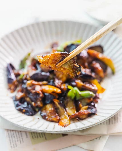 Chinese Braised Eggplants