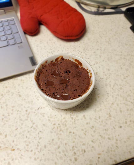 Choccy Mug Cake