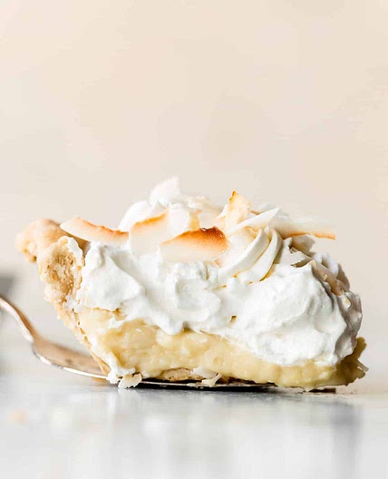 Homemade Coconut Cream Pie