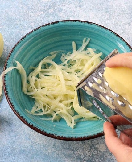 Patate croccanti alla mandolina (tagliate a julienne)