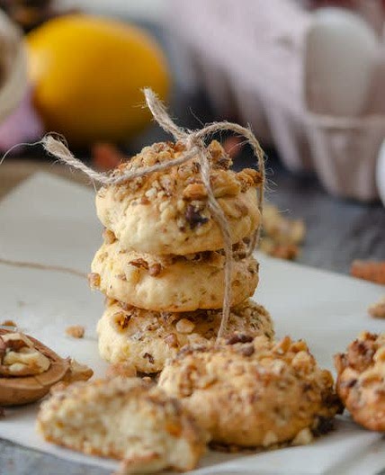 Coconut Nut Swedish Dream Cookies (Drömmar)