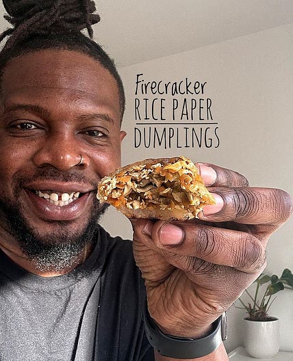 Firecracker rice paper dumplings