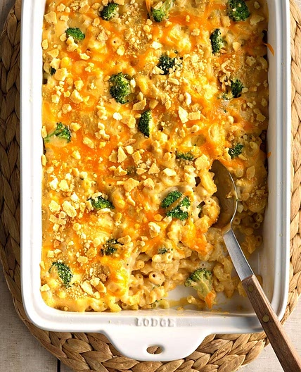 Broccoli Mac & Cheese Bake