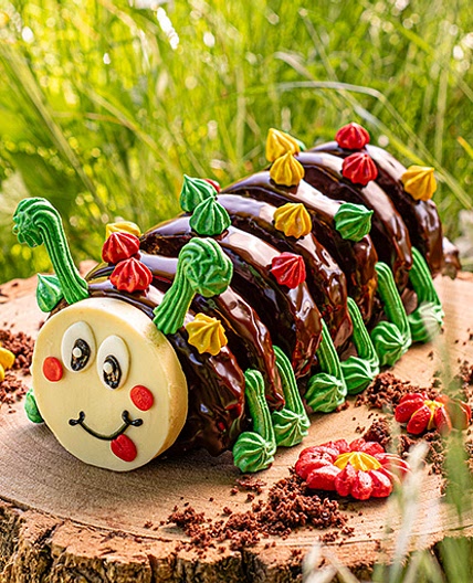 Paul Hollywood’s Caterpillar Cake