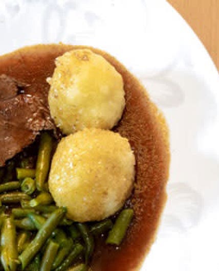 Lamm Spinat Knödel