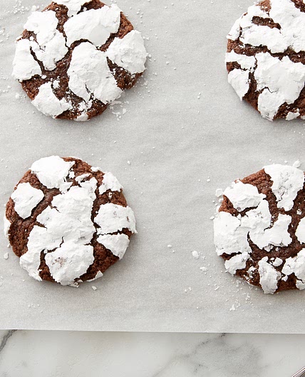 Chocolate Crinkle Cookies