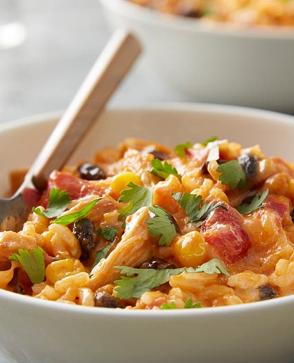 Slow-Cooker Southwest Cheesy Chicken and Rice