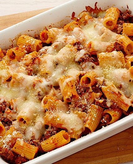 Baked Rigatoni with Beef