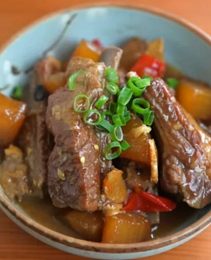Stewed Spare Ribs with Soy sauce