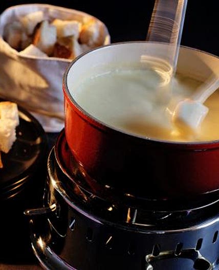 Champagner-Fondue
