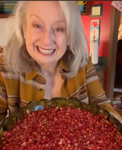 Brenda Gandtts Cranberry Salad Mold