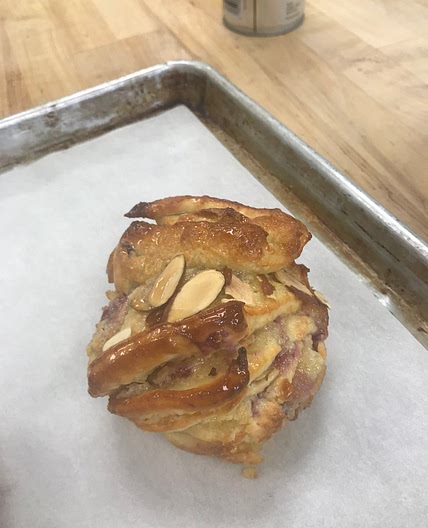 Almond Raspberry Babka