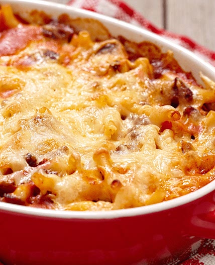 Easy Cheesy Taco Pasta Bake