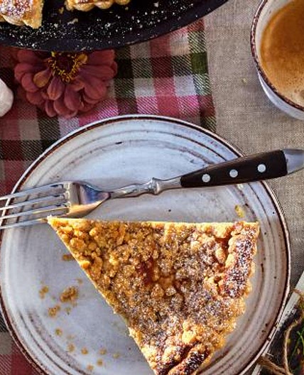 Quarkkuchen mit Streuseln