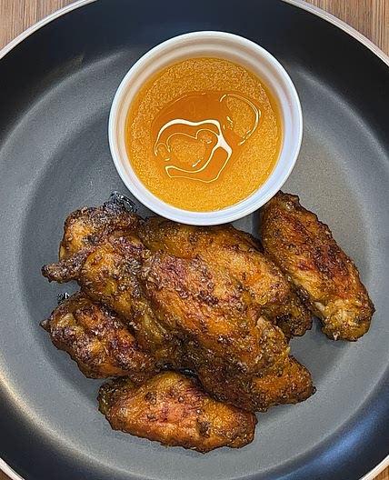 Mango Habanero Air Fryer Wings