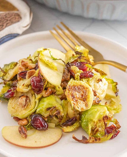 Roasted Brussels Sprout Salad