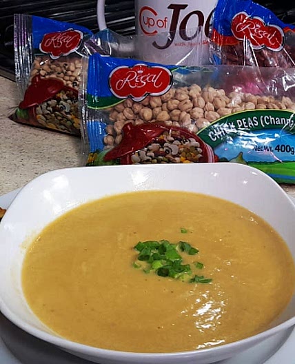 CREAMY CHICKPEA SOUP