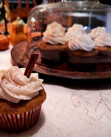 Pumpkin Spice Cupcakes