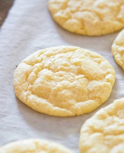 Lemon Crinkle Cookies