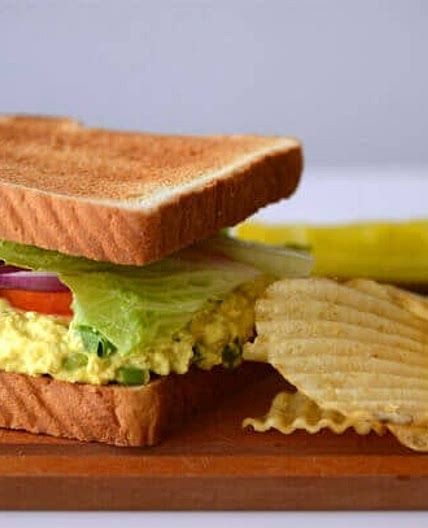 Tofu 'Egg' Salad Sandwich