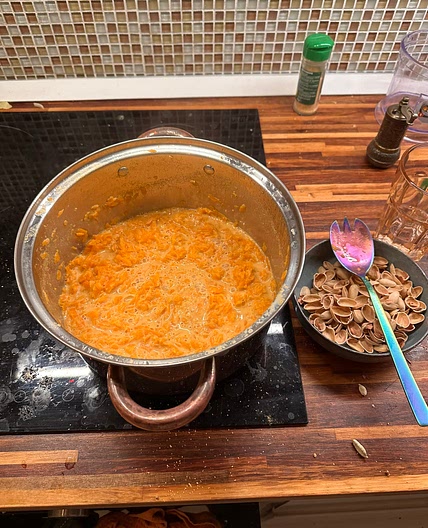 Carrot dessert 