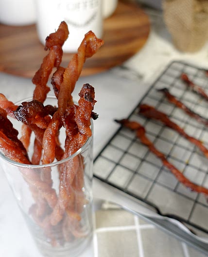 Twisted Bacon with Maple