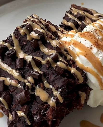 Chocolate Brownie Baked Oats