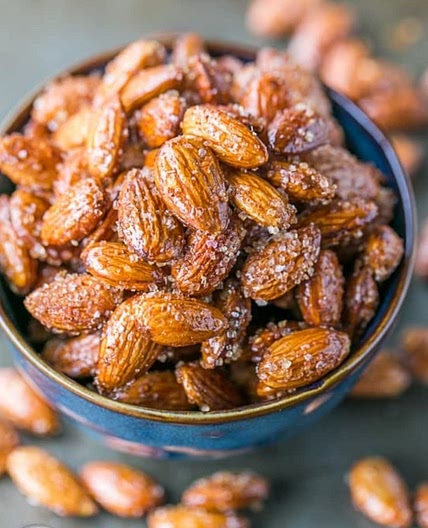 Honey Vanilla Roasted Almonds