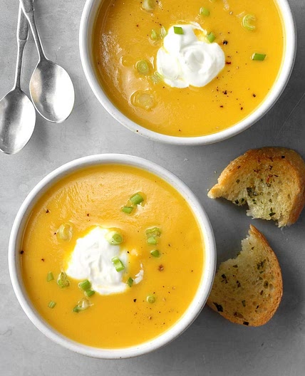 Quick Golden Squash Soup