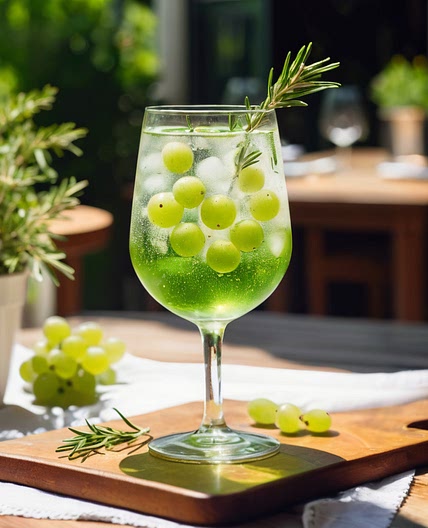 Green Grape Spritzer
