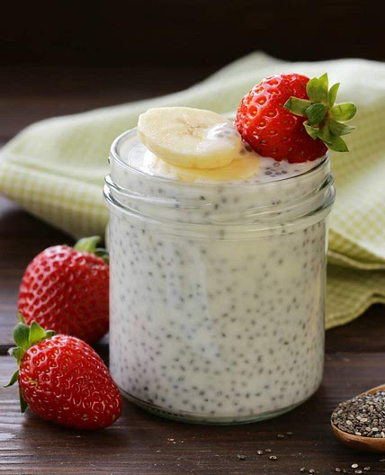 Yogurt Chia Seed Pudding