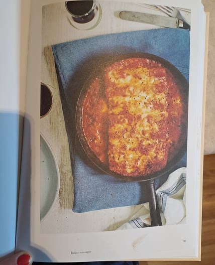 Cannelloni with sausage ragu and tomato sauce