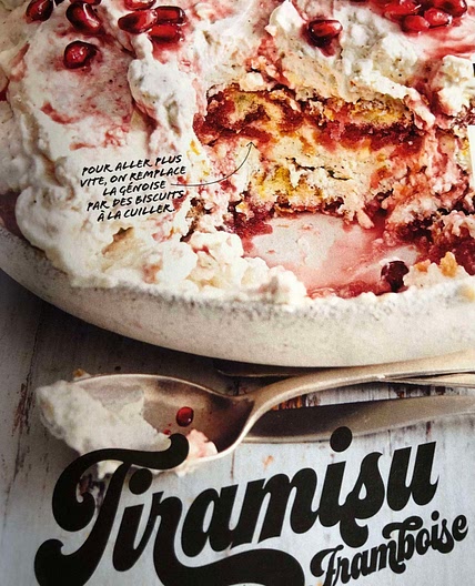 Tiramisu Grenade Framboise