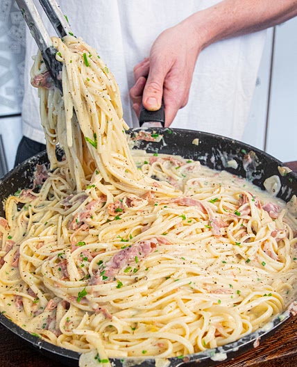 Parma Ham Carbonara