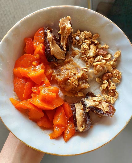 🍛PERSIMMON & STUFFED DATES RICEMEAL