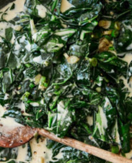 Coconut-Braised Collard Greens — Von Diaz