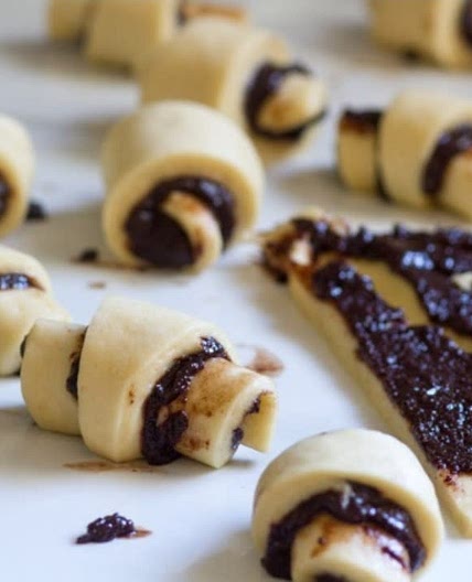 Dillicious Fluffy Chocolate Rugelach (Babka Danishes)