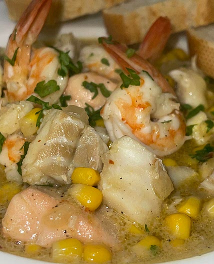 Shelley’s seafood Chowder
