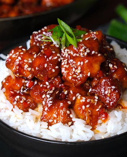 Fiery Sesame Chicken - The Good Bite