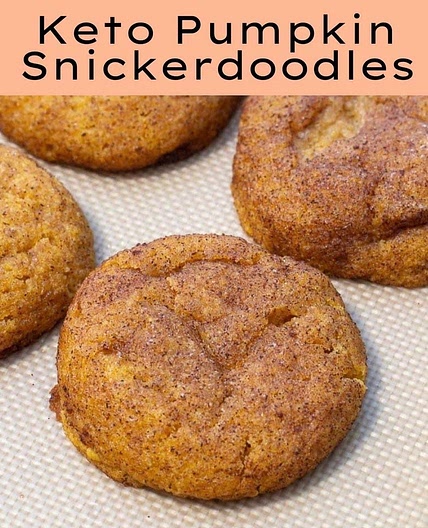  KETO PUMPKIN SNICKERDOODLES 